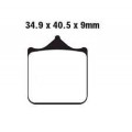 EBC Brakes GPFAX Sintered Road Race Brake Pads Front - GPFAX604/4HH EBC Brakes GPFAX Sintered Road Race Brake Pads Front - GPFAX604/4HH